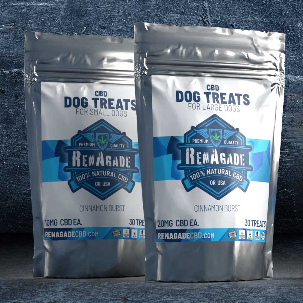 RenAgade CBD Dog Treats Cinnamon Burst